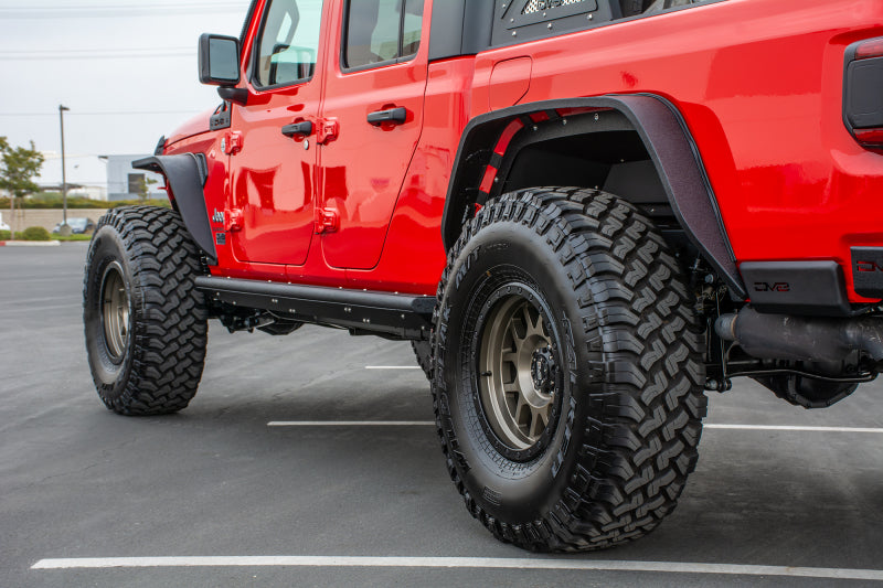 DV8 Offroad - Jeep JT Fender Flares; Slim; Front & Rear - FDGL-01 - MST Motorsports