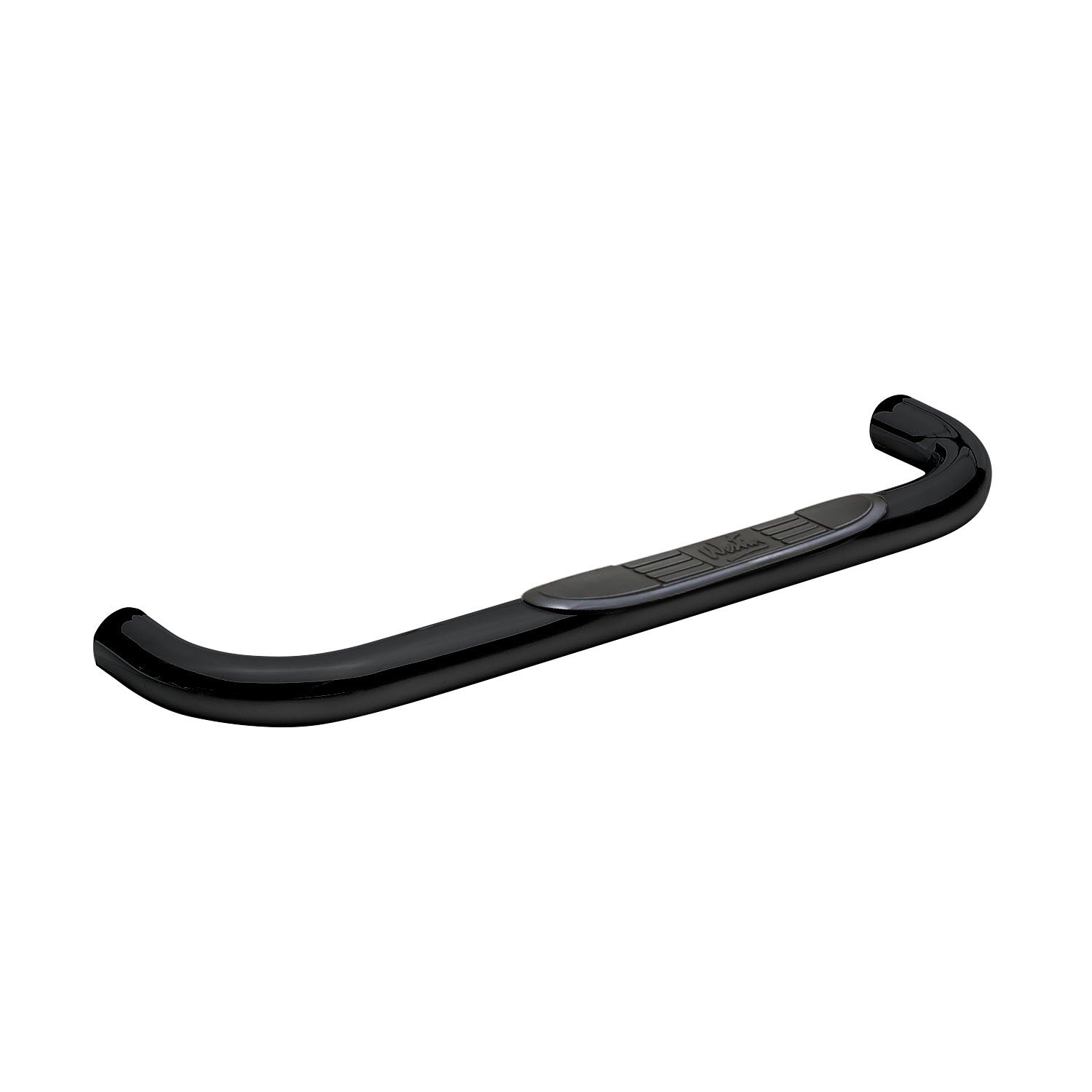 Westin - Signature 3 Round Step Bar; Single Step Pad; Black; Steel; Mount Kit Included; - 25-3545 - MST Motorsports