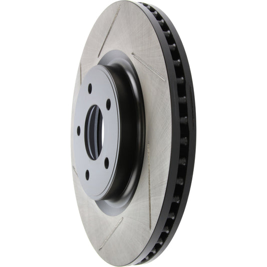 Stoptech - StopTech 13-15 Nissan Pathfinder Slotted Front Right Rotor - 126.42120SR - MST Motorsports