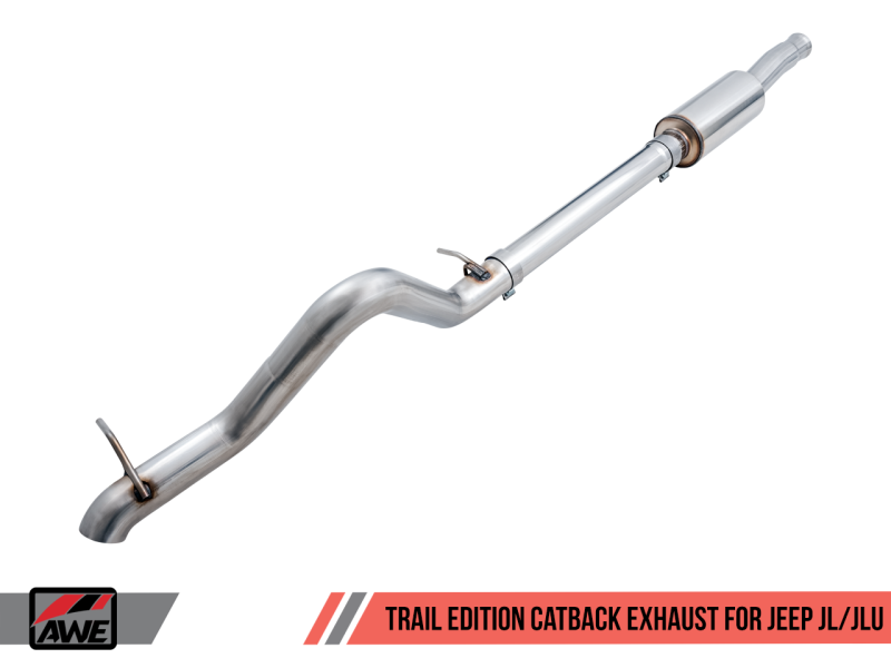 AWE Tuning - AWE Tuning 2018+ Jeep Wrangler JL/JLU 3.6L Trail Edition Cat-Back Exhaust - 3015-21003 - MST Motorsports