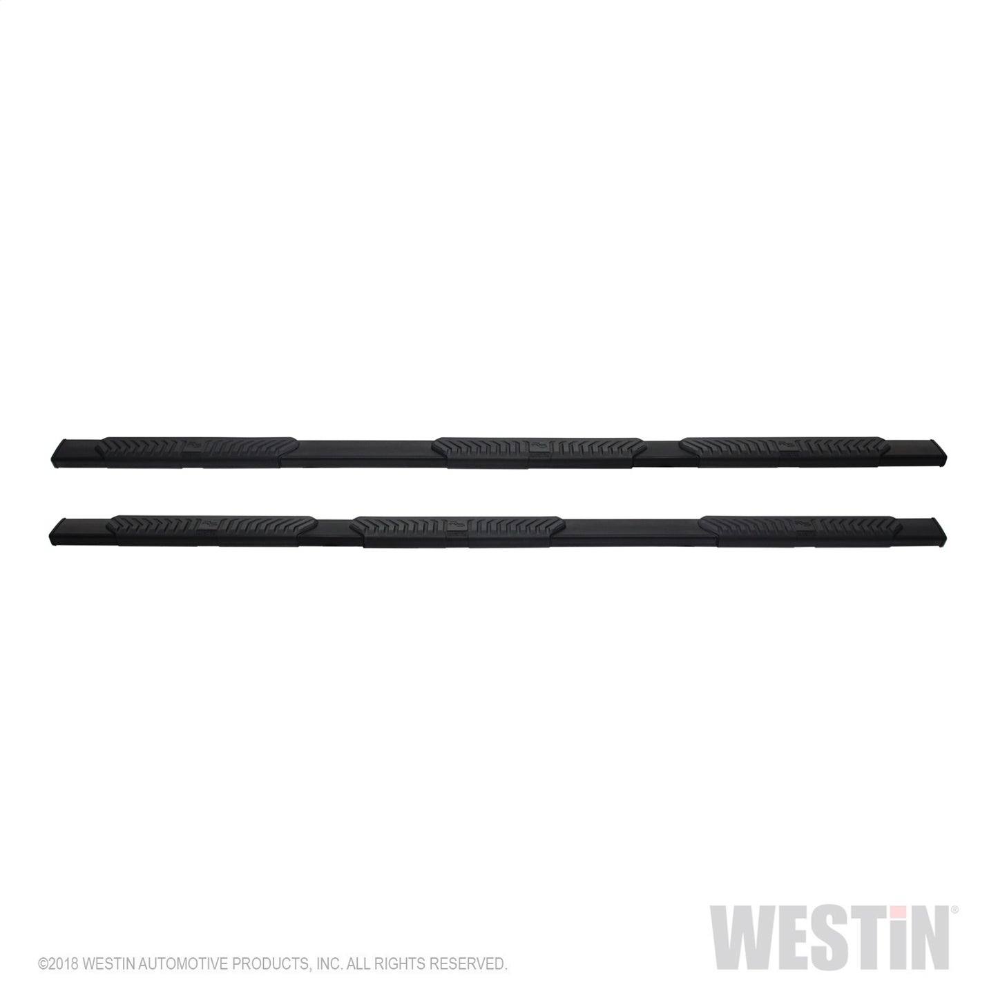 Westin - R5 Modular Wheel to Wheel Nerf Step Bars; 5 in. Black; Incl. Hardware; - 28-534315 - MST Motorsports