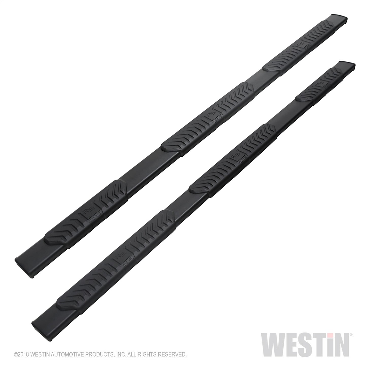 Westin - R5 Modular Wheel to Wheel Nerf Step Bars; 5 in. Black; Incl. Hardware; - 28-534695 - MST Motorsports