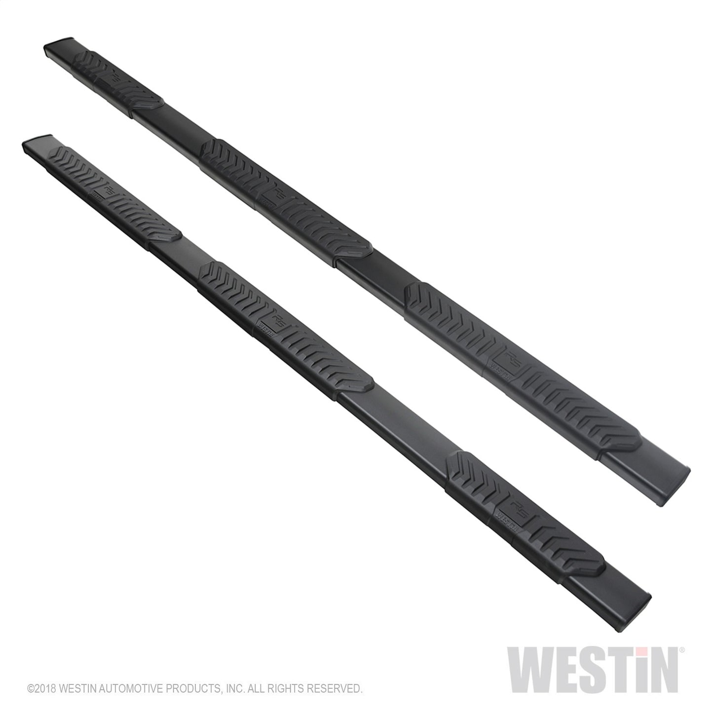 Westin - R5 Modular Wheel to Wheel Nerf Step Bars; 5 in. Black; Incl. Hardware; - 28-534695 - MST Motorsports