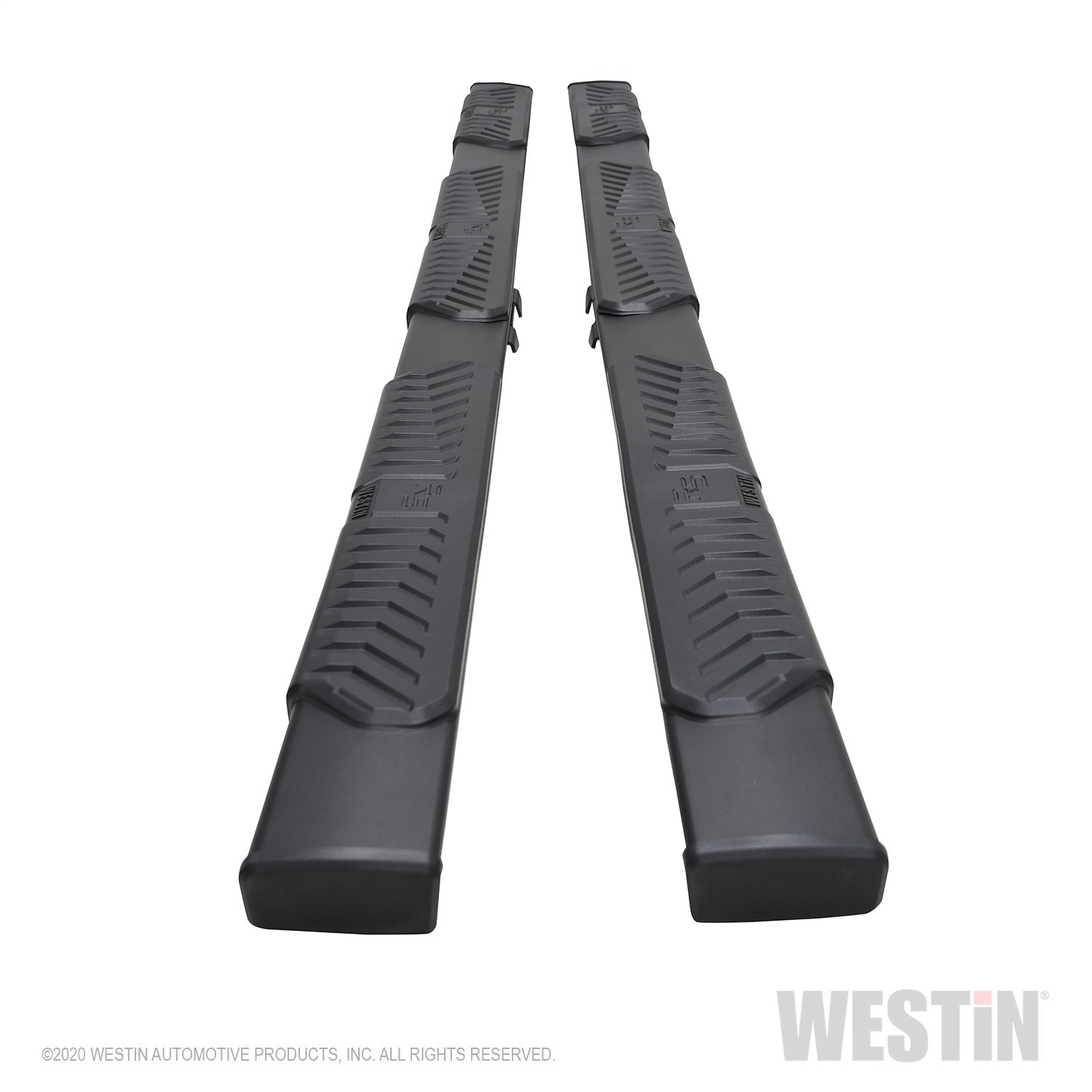 Westin - R5 M-Series Wheel-to-Wheel Nerf Step Bars; Textured Black; Steel; - 28-534785 - MST Motorsports