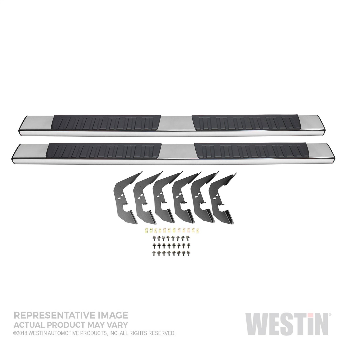 Westin - R7 Nerf Step Bars; Stainless Steel; Mount Kit Included; For Super Cab; - 28-71080 - MST Motorsports