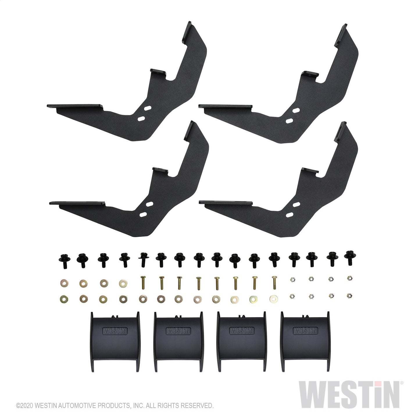 Westin - R7 Nerf Step Bars; Black; Incl. Mount Kit And Hardware; - 28-71255 - MST Motorsports