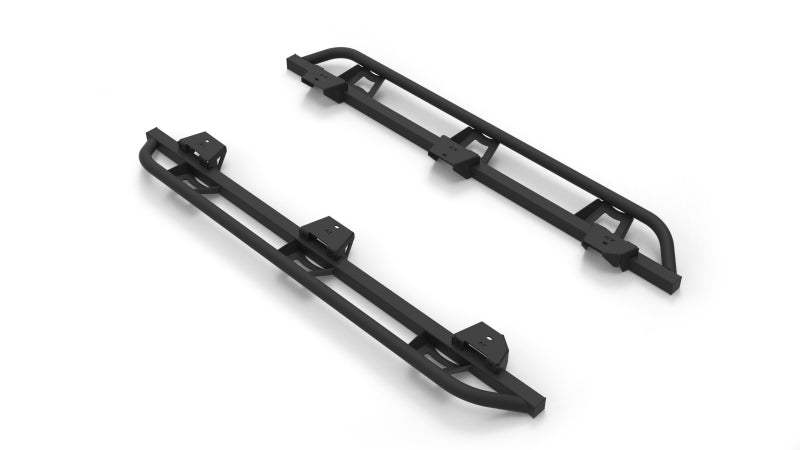 N-Fab - N-Fab Trail Slider Steps 18-20 Jeep Wrangler JL 4 Door SUV - SRW - Textured Black - TSJ184-TX - MST Motorsports