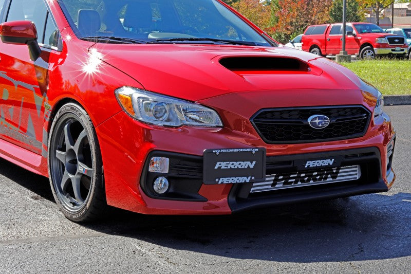 Perrin Performance - Perrin 2018+ Subaru WRX/STI w/ FMIC License Plate Holder - PSP-BDY-205F - MST Motorsports