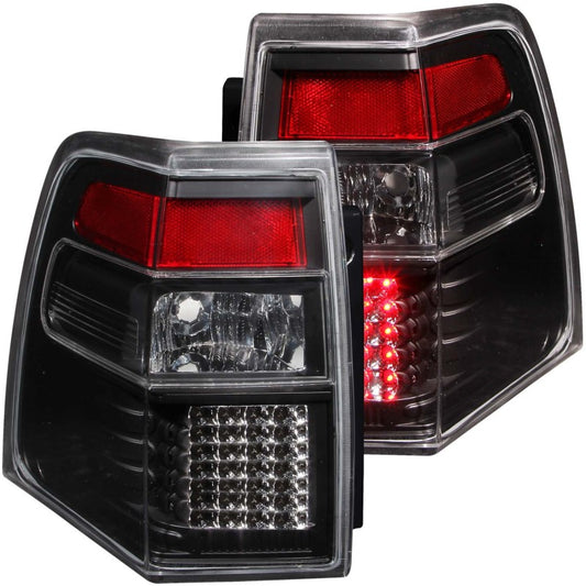 ANZO - Tail Light Assembly; LED; Clear Lens; Black Housing; Pair; - 311110 - MST Motorsports