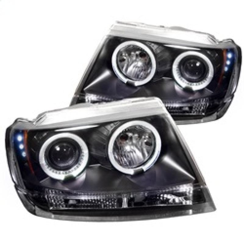 Spyder Auto - Projector Headlights - LED Halo - LED - Black - - 5011145 - MST Motorsports