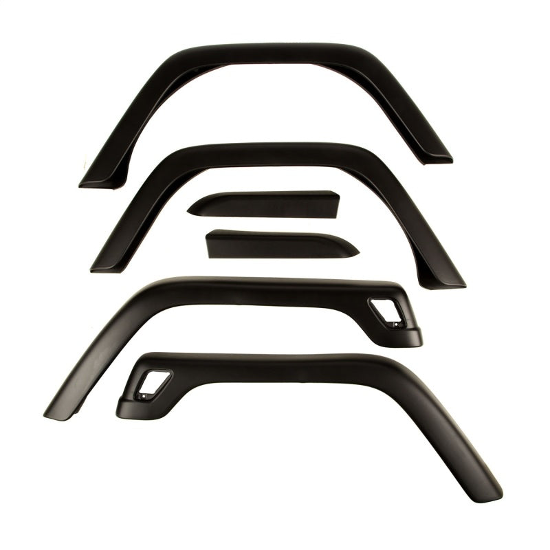 OMIX - Omix 6-Piece Fender Flare Kit- 97-06 Jeep Wrangler - 11603.11 - MST Motorsports