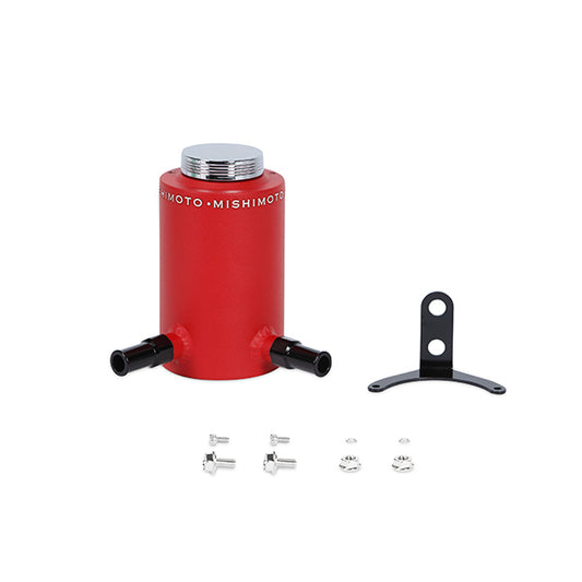 Mishimoto - Aluminum Power Steering Reservoir Tank, Wrinkle Red - MMRT-PSAWRD - MST Motorsports