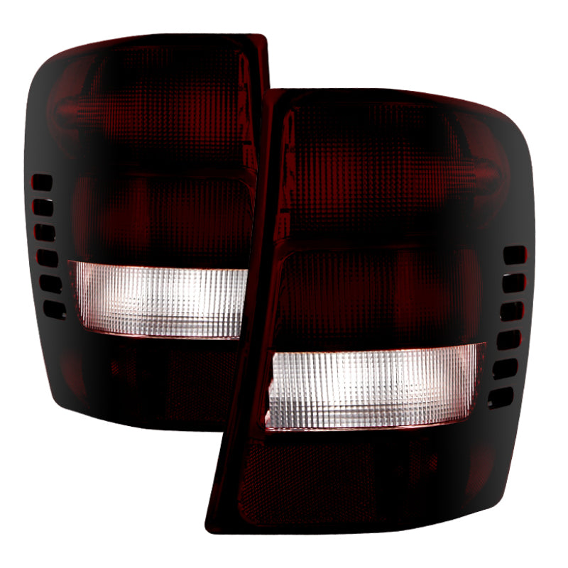 Spyder Auto - Xtune Jeep Grand Cherokee 1999-2002 OEM Style Tail Lights Red Smoked ALT-JH-JGC99-OE-RSM - 9034107 - MST Motorsports