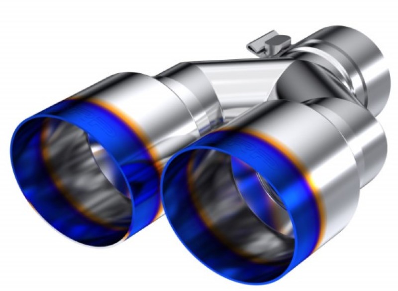 MBRP - 2.5" Inlet Exhaust Tip. T304 Stainless Steel, Burnt End. - T5170BE - MST Motorsports