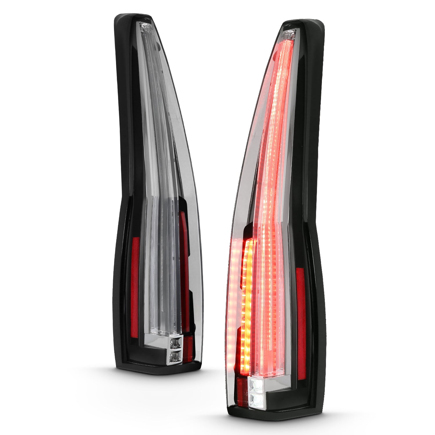 ANZO - LED Taillights Red/Clear - 311296 - MST Motorsports