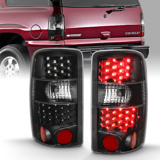 ANZO - LED Taillights Black/Clear - 311298 - MST Motorsports