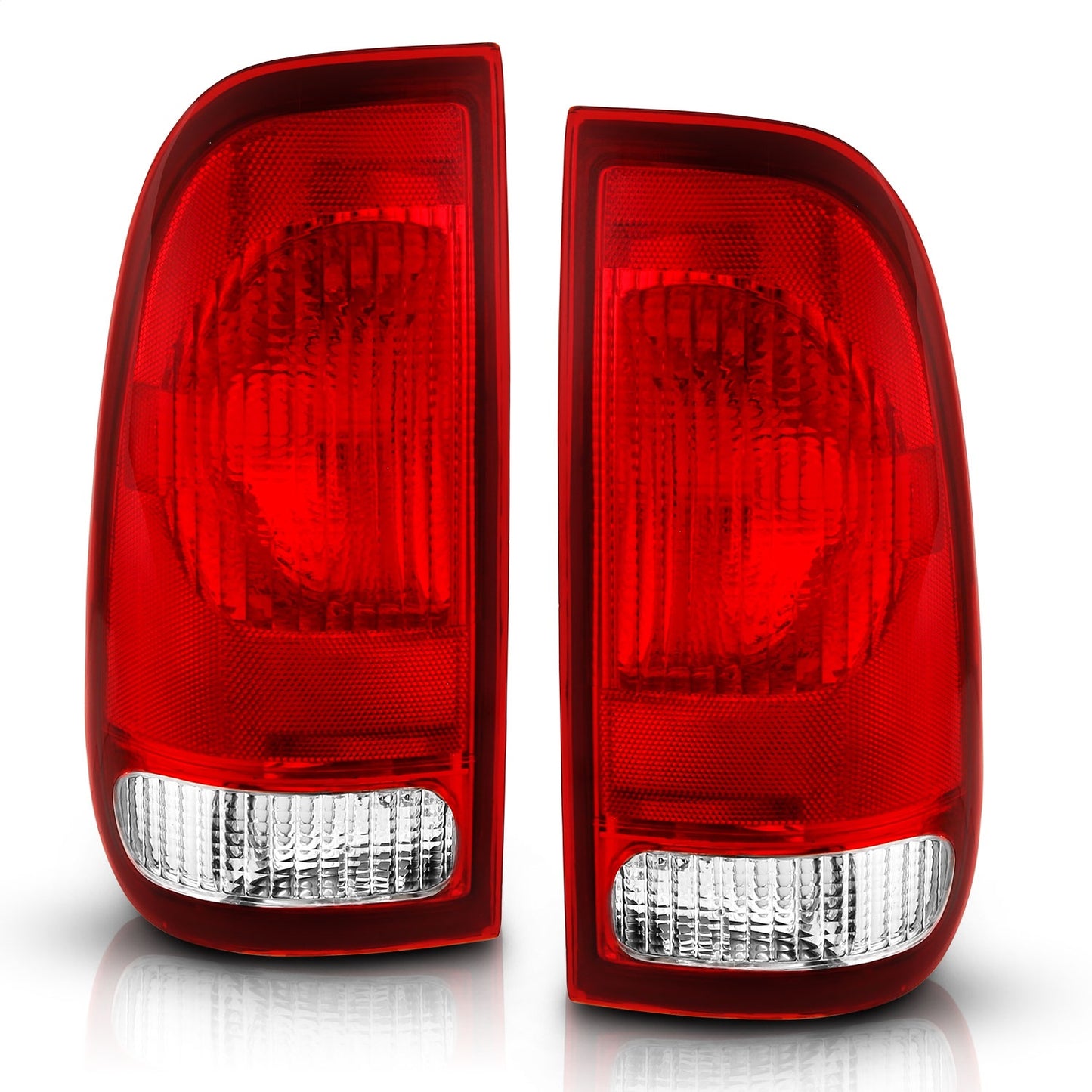 ANZO - ANZO 1997-2003 Ford F-150 Taillight Red/Clear Lens (OE Replacement) - 311307 - MST Motorsports