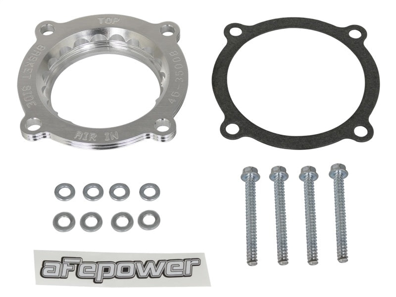 aFe - aFe Silver Bullet Throttle Body Spacer 2018+ Jeep Wrangler (JL) V6 3.6L - 46-35008 - MST Motorsports