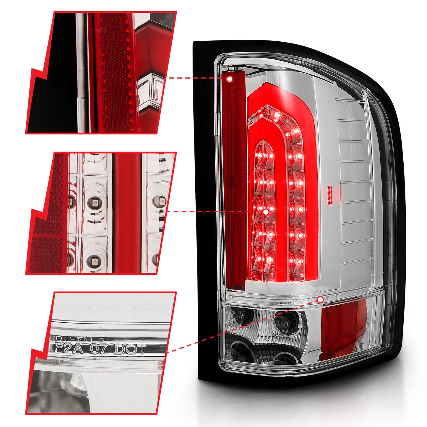 ANZO - ANZO USA Led Taillights - 321341 - MST Motorsports