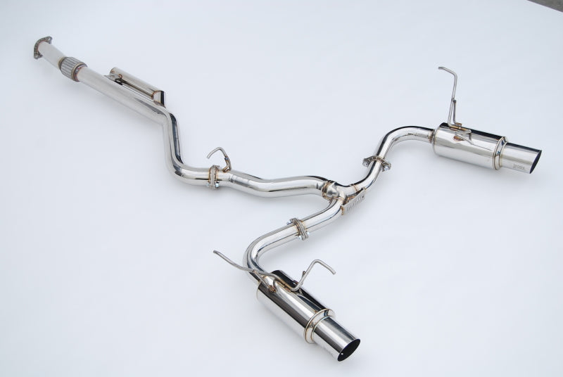 Invidia - Invidia 2022+ Subaru WRX N1 Twin Outlet Single Layer SS Tip Cat-Back Exhaust - HS22WRXGTP - MST Motorsports