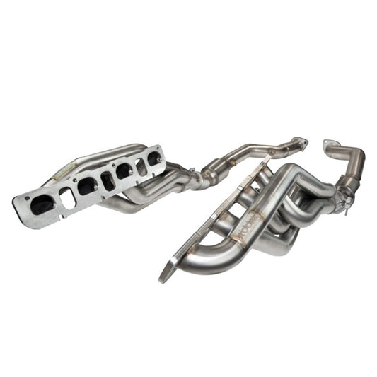 Kooks Headers - Kooks 12+ Jeep Grand Cherokee 6.4L 1-7/8in x 3in SS Longtube Headers w/Green Catted Connection Pipes - 3410H431 - MST Motorsports