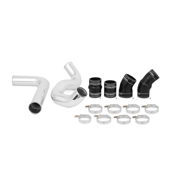 Mishimoto - Ford 6.0L Powerstroke Intercooler Pipe and Boot Kit - MMICP-F2D-03BK - MST Motorsports