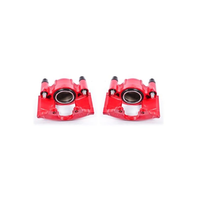 PowerStop - Power Stop 90-93 Cadillac Commercial Chassis Front Red Calipers w/o Brackets - Pair - S4299 - MST Motorsports