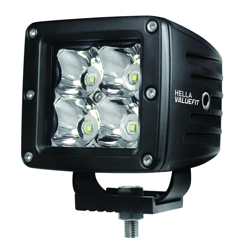 Hella - Hella HVF Cube 4 LED Off Road Kit - 3.1in 2X12W - 357204821 - MST Motorsports