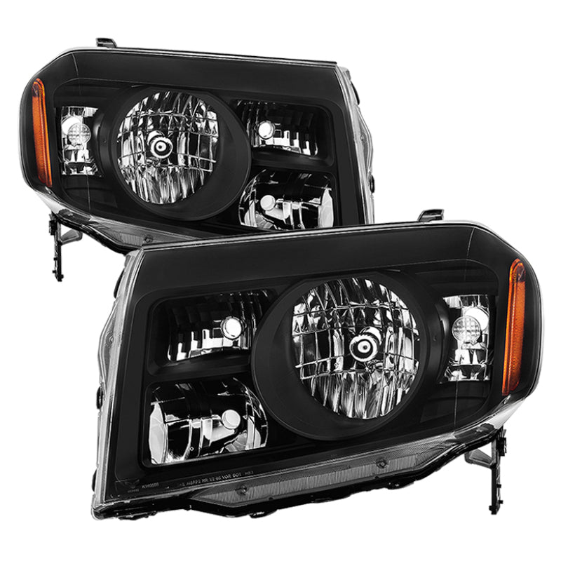 Spyder Auto - xTune Honda Pilot 2009-2011 OEM Style Headlights - Black HD-JH-HPIL09-AM-BK - 9035371 - MST Motorsports