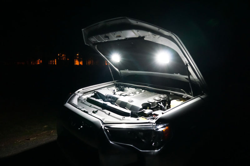 KC HiLiTES - Cyclone LED 2-Light Universal Under Hood Lighting Kit - KC 355 - 355 - MST Motorsports