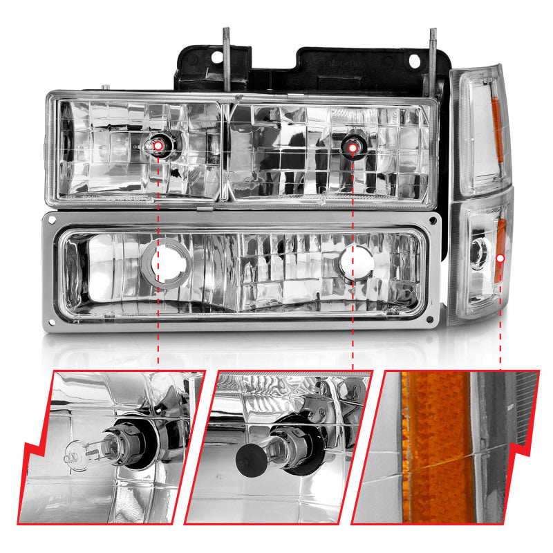 ANZO - Headlight Assembly - 111506 - MST Motorsports