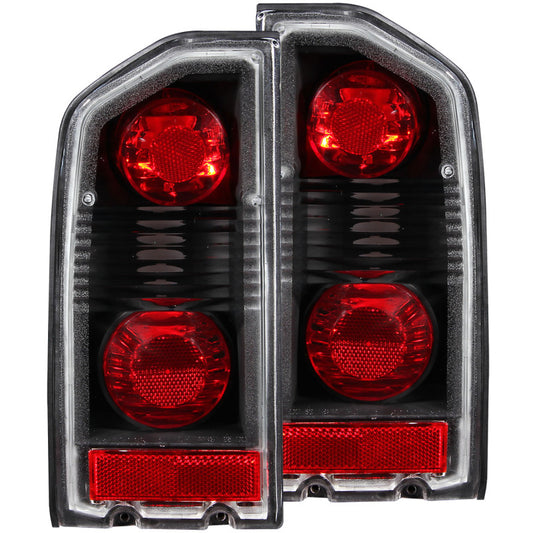 ANZO - Tail Light Assembly; Clear Lens; Black Housing; Pair; - 211134 - MST Motorsports