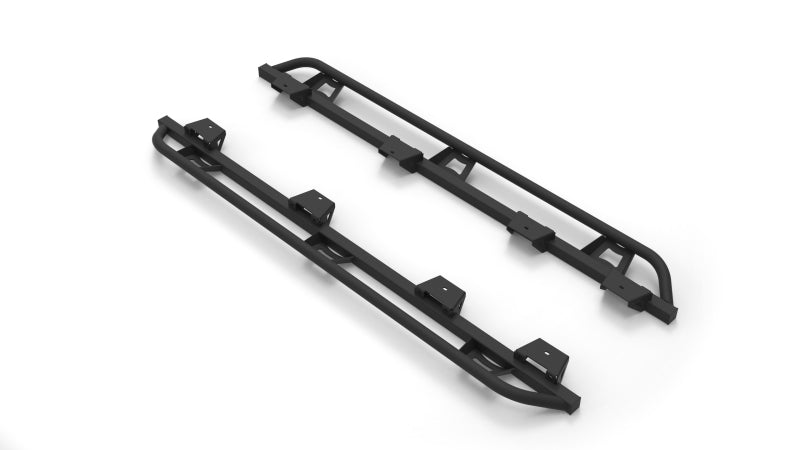 N-Fab - N-Fab Trail Slider Steps 2020 Jeep Wrangler Gladiator JT 4 Door All Beds - SRW - Textured Black - TSJ194-TX - MST Motorsports