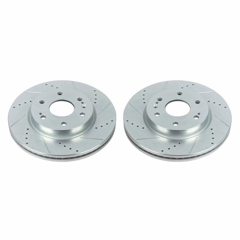 PowerStop - Power Stop 19-20 Chevrolet Silverado 1500 Front Evolution Drilled & Slotted Rotors - Pair - AR84103XPR - MST Motorsports