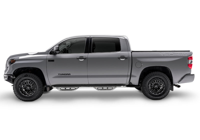 N-Fab - N-Fab Podium SS 16-17 Toyota Tacoma Double Cab - Polished Stainless - 3in - HPT1580CC-SS - MST Motorsports