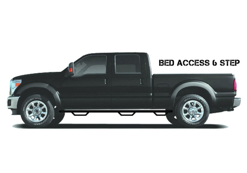 N-Fab - N-Fab Nerf Step 19-20 Ram 2500/3500 Mega Cab 6.4ft Bed - Bed Access - Tex. Black - D20112MC-6-TX - MST Motorsports