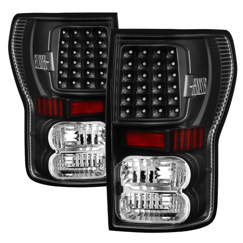 Spyder Auto - Xtune Toyota Tundra 07-13 LED Tail Lights Black ALT-ON-TTU07-LED-BK - 5013200 - MST Motorsports