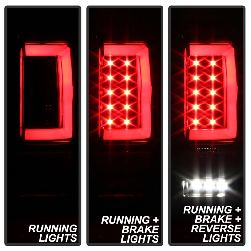 Spyder Auto - LED Tail Lights - Black - 5084170 - MST Motorsports