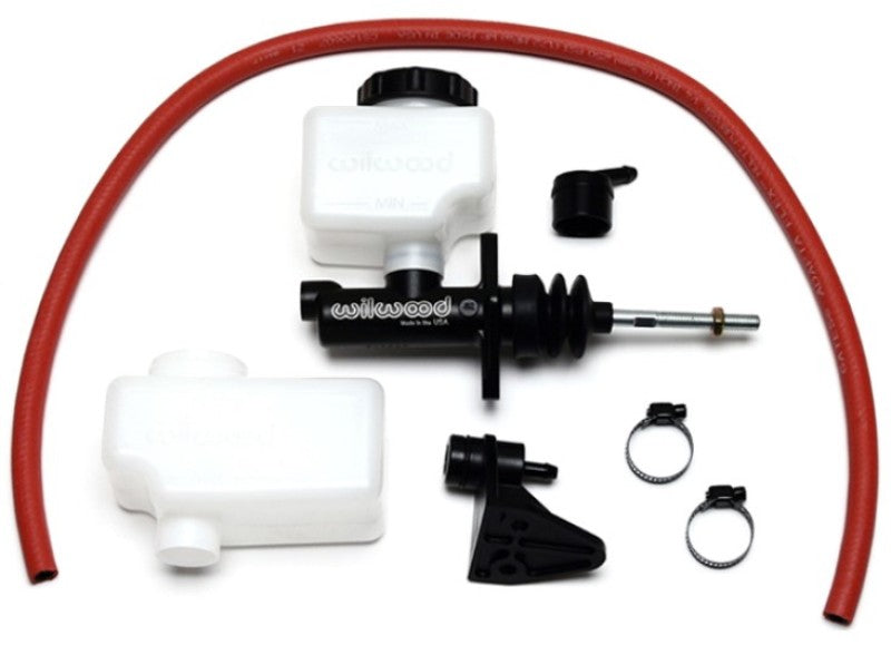 Wilwood - Wilwood Short Remote M/C Kit 3/4in Bore 3/8in-24 Banjo Outlet - 260-13619 - MST Motorsports