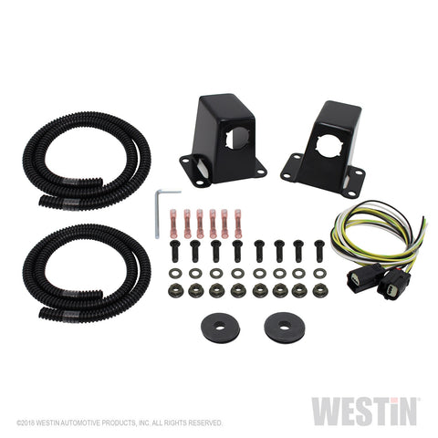 Westin - Grille Guard Sensor Relocator; Front; Black; - 40-0015S - MST Motorsports