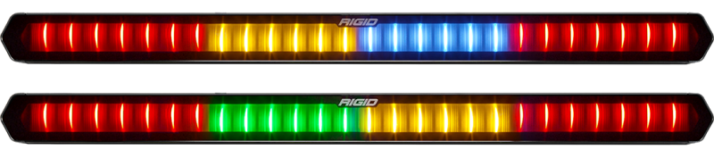 RIGID Industries - RIGID Chase Rear Facing 27 Mode 5 Color LED Light Bar 28 Inch, Tube Mount - 901801 - MST Motorsports