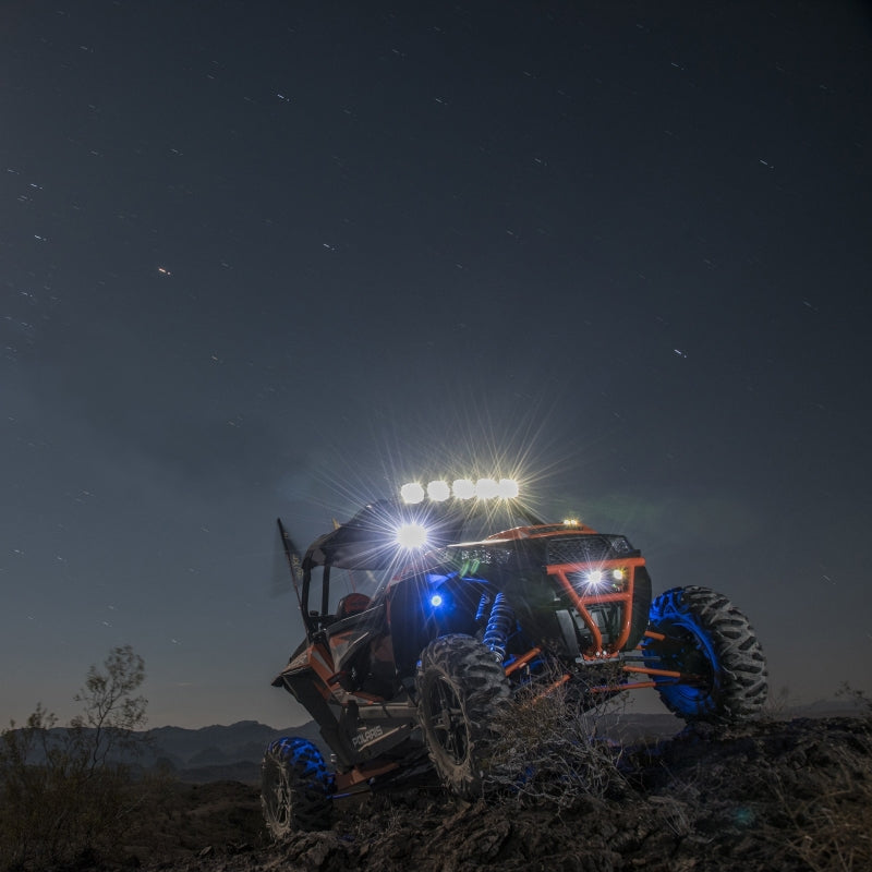 KC HiLiTES - Gravity LED Pro6 Polaris RZR 5-Light Combo LED Light Bar - 91309 - 91309 - MST Motorsports