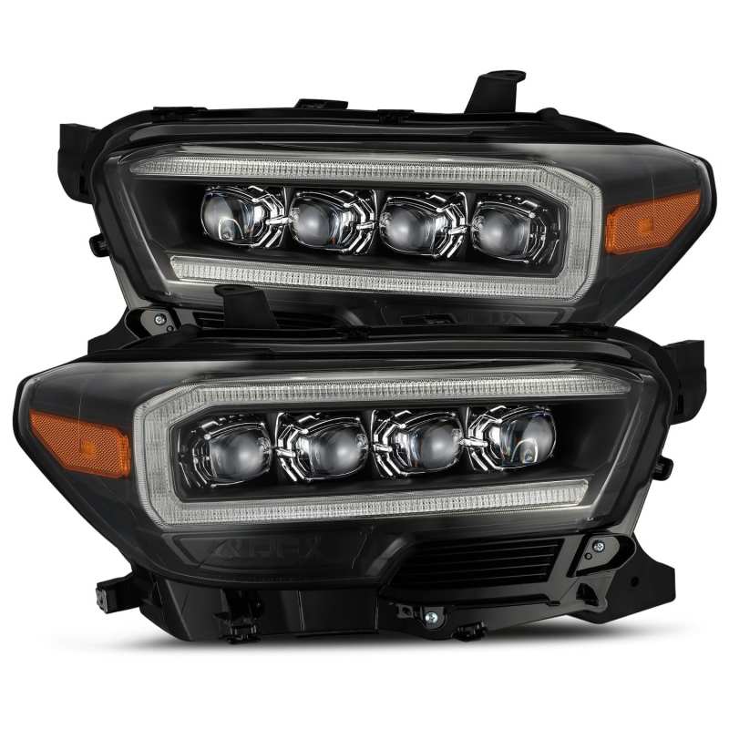 AlphaRex - LED Projector Headlights Plank Style Design Black - 880707 - MST Motorsports