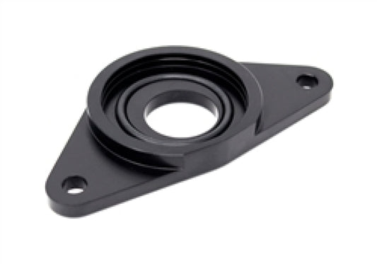 Torque Solution - Torque Solution HKS BOV Adapter Flange: Subaru WRX / STi - Black - TS-SU-HKS-BK - MST Motorsports