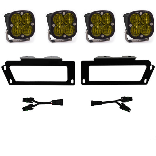 Baja Designs - Baja Designs 09-12 Ram 2500/3500 Fog Pocket Kit - Amber - 447719 - MST Motorsports