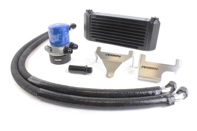 Perrin Performance - Perrin 04-21 Subaru STI / 02-14 WRX Oil Cooler Kit w/PERRIN Core - PSP-OIL-110 - MST Motorsports