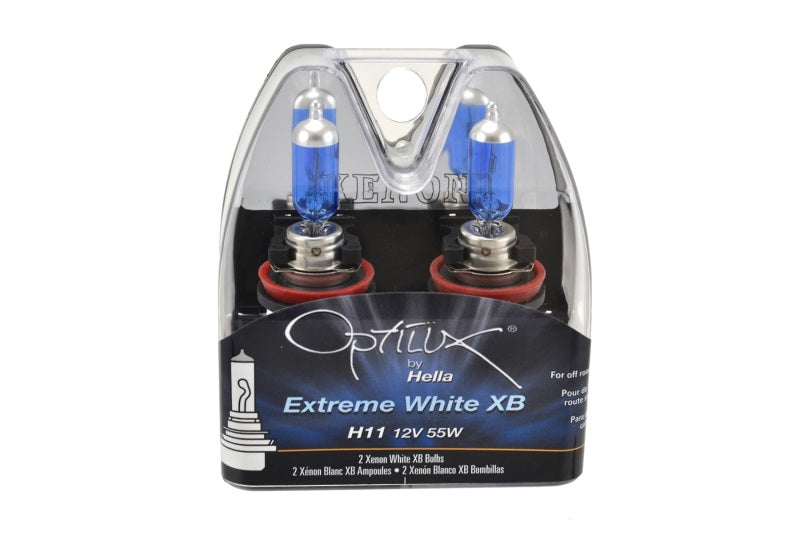 Hella - Hella H11 12V 55W Xenon White XB Bulb (Pair) - H71071262 - MST Motorsports