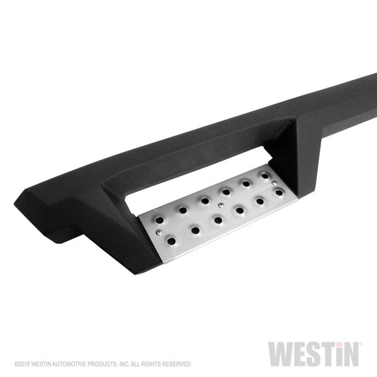 Westin - HDX Stainless Drop Wheel To Wheel Nerf Step Bars; Textured Black; - 56-5346852 - MST Motorsports