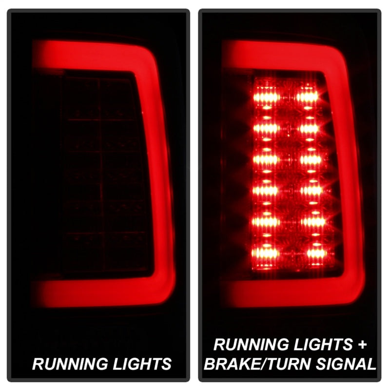 Spyder Auto - Light Bar LED Tail Lights - Incandescent Model only - Black Smoke - 5084033 - MST Motorsports