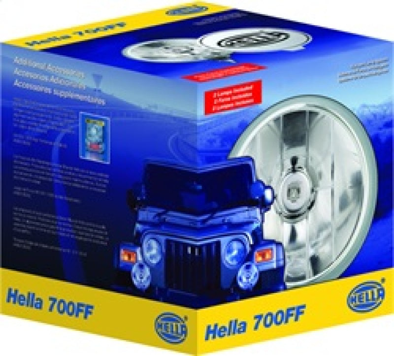 Hella - Hella 700FF H3 12V/55W Halogen Driving Lamp Kit - 010032801 - MST Motorsports